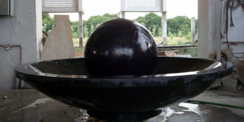 Black Ball Fountain